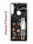 Чехол-накладка Huawei P Smart Z (588928) Kruche PRINT Кот Сочи