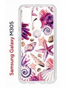 Чехол-накладка Samsung Galaxy M30S (583855) Kruche PRINT Ракушки
