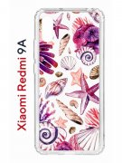 Чехол-накладка Xiaomi Redmi 9A (588935) Kruche PRINT Ракушки