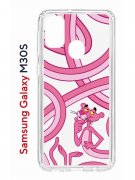 Чехол-накладка Samsung Galaxy M30S (583855) Kruche PRINT Розовая Пантера