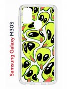 Чехол-накладка Samsung Galaxy M30S (583855) Kruche PRINT Инопланетянин