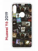 Чехол-накладка Huawei Y6 2019 (580675) Kruche PRINT Плейлисты
