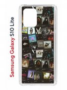 Чехол-накладка Samsung Galaxy S10 Lite (582683) Kruche PRINT Плейлисты