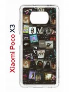 Чехол-накладка Xiaomi Poco X3 (593960) Kruche PRINT Плейлисты