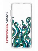 Чехол-накладка Samsung Galaxy A20 2019 (580663) Kruche PRINT Щупальца