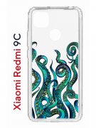 Чехол-накладка Xiaomi Redmi 9C (591325) Kruche PRINT Щупальца
