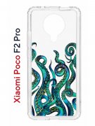 Чехол-накладка Xiaomi Poco F2 Pro (593962) Kruche PRINT Щупальца