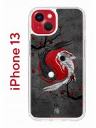 Чехол-накладка iPhone 13 Kruche Print Гармония