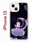 Чехол-накладка iPhone 13 Kruche Print Сон медвежонка