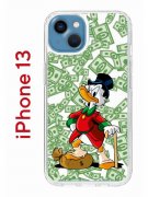 Чехол-накладка iPhone 13 Kruche Print MacMoney