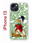 Чехол-накладка iPhone 13 Kruche Print MacMoney