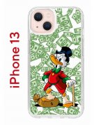 Чехол-накладка iPhone 13 Kruche Print MacMoney