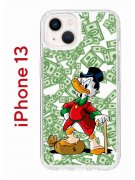 Чехол-накладка iPhone 13 Kruche Print MacMoney