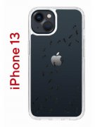 Чехол-накладка iPhone 13 Kruche Print Муравьи