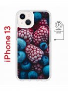 Чехол-накладка Apple iPhone 13 (610627) Kruche PRINT Fresh berries