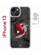 Чехол-накладка iPhone 13 Kruche Magnet Print Гармония