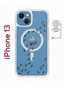 Чехол-накладка iPhone 13 Kruche Magnet Print Муравьи