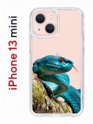 Чехол-накладка iPhone 13 mini Kruche Print Змея