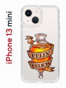 Чехол-накладка iPhone 13 mini Kruche Print Felix Felicis