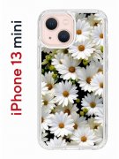 Чехол-накладка iPhone 13 mini Kruche Print Ромашки