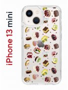 Чехол-накладка Apple iPhone 13 mini (606541) Kruche PRINT Cake