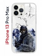 Чехол-накладка iPhone 13 Pro Max Kruche Print Call of Duty