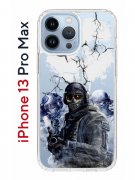 Чехол-накладка iPhone 13 Pro Max Kruche Print Call of Duty