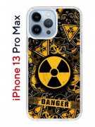 Чехол-накладка iPhone 13 Pro Max Kruche Print Danger