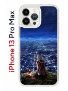 Чехол-накладка iPhone 13 Pro Max Kruche Print Ночные Огни