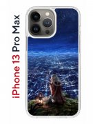 Чехол-накладка iPhone 13 Pro Max Kruche Print Ночные Огни