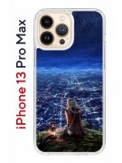 Чехол-накладка iPhone 13 Pro Max Kruche Print Ночные Огни