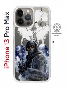 Чехол-накладка iPhone 13 Pro Max Kruche Magnet Print Call of Duty