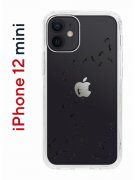 Чехол-накладка iPhone 12 mini Kruche Print Муравьи