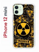 Чехол-накладка iPhone 12 mini Kruche Print Danger