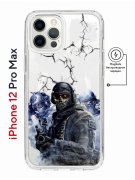 Чехол-накладка Apple iPhone 12 Pro Max (598885) Kruche PRINT Call of Duty