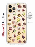 Чехол-накладка Apple iPhone 12 Pro Max (598885) Kruche PRINT Cake