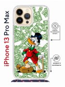 Чехол-накладка iPhone 13 Pro Max Kruche Magrope Print MacMoney