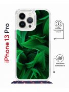Чехол-накладка iPhone 13 Pro Kruche Magrope Print Grass
