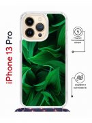 Чехол-накладка iPhone 13 Pro Kruche Magrope Print Grass