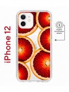 Чехол-накладка iPhone 12 Kruche Magnet Print Orange