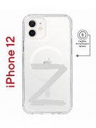 Чехол-накладка iPhone 12 Kruche Magnet Print Zet