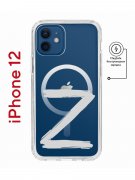 Чехол-накладка iPhone 12 Kruche Magnet Print Zet