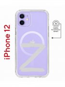 Чехол-накладка iPhone 12 Kruche Magnet Print Zet