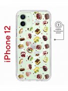 Чехол-накладка Apple iPhone 12  (598886) Kruche PRINT Cake
