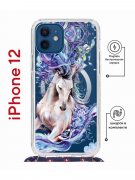 Чехол-накладка iPhone 12/12 Pro Kruche Magrope Print Грация