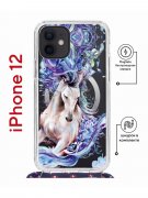 Чехол-накладка iPhone 12/12 Pro Kruche Magrope Print Грация