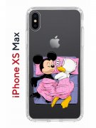 Чехол-накладка iPhone XS Max Kruche Print This is life
