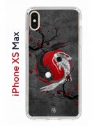 Чехол-накладка iPhone XS Max Kruche Print Гармония