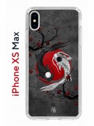 Чехол-накладка iPhone XS Max Kruche Print Гармония