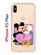 Чехол-накладка iPhone XS Max Kruche Print This is life